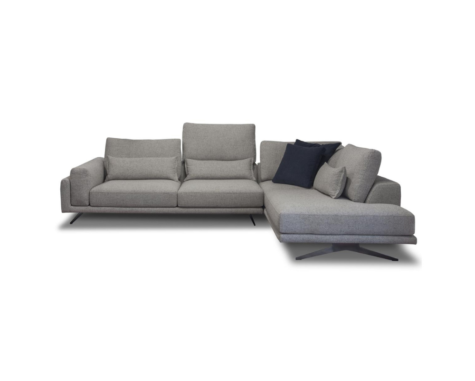 Siena sofa with extendable back rest corner modular